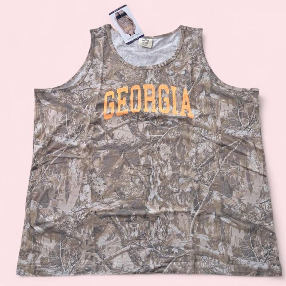 Georgia Camo Women's Brown Tank